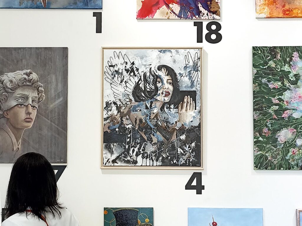 Dvatelier.cz – česká současná malířka Dana V. Moderní abstraktní a figurativní obrazy.